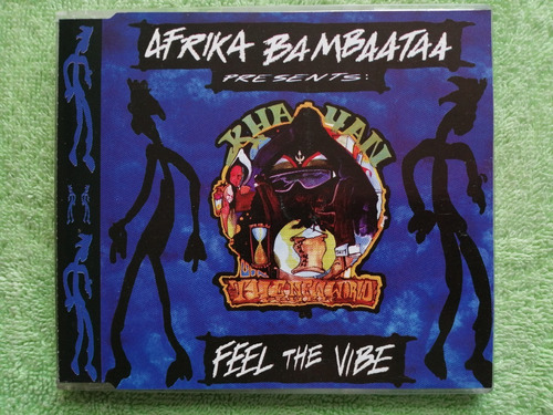 Eam Cd Maxi Single Afrika Bambaataa Feel The Vibe 1995 Zyx
