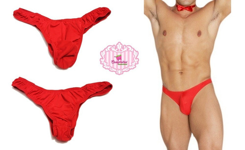 Tanga De Hombre Rojo Erotico Fetich Masoquista Sexy Sensual 