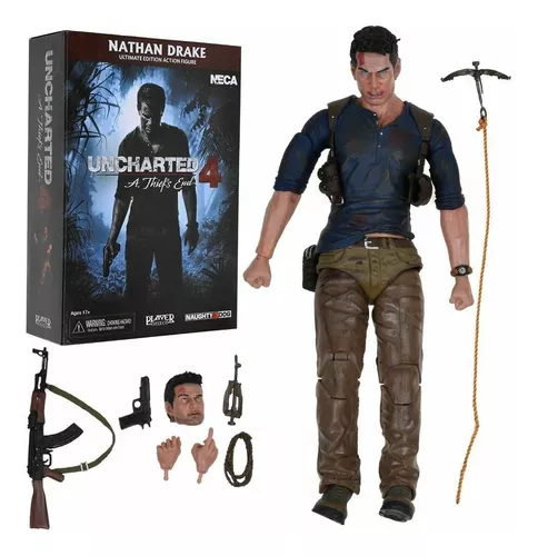 Uncharted 4 Nathan Drake Action Figure by NECA