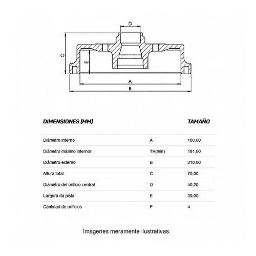 Par Tambores De Freno Traseros Volkswagen Gol G3 2000 1.8