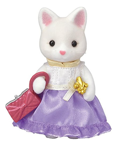 Calico Critters Town Girl Series - Gato De Seda -