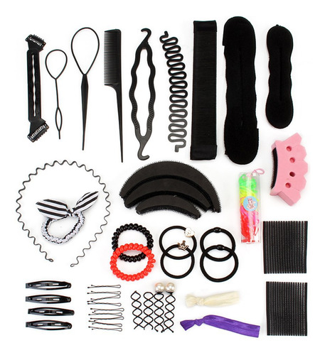 Set De Peluquería, Herramientas De Peinado, Accesorios, Bric