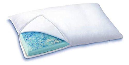 Almohada De Gel Y Espuma Viscoelástica Innovaciones Reversib