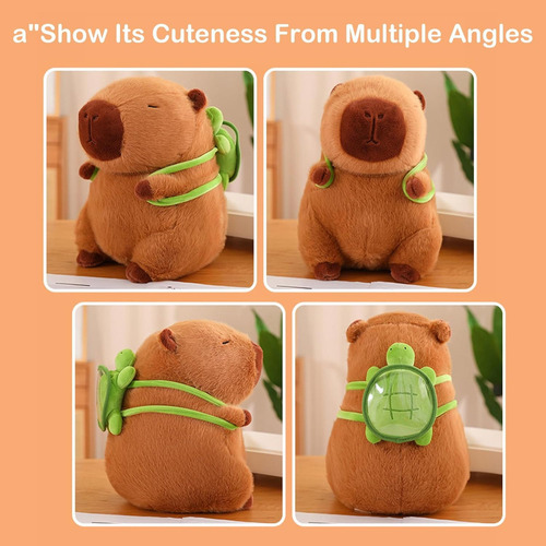 33cm Peluche Capybara Súper Suave-almohada De Felpa Capybara