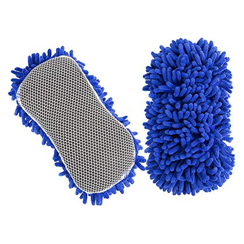 Ultimate Microfiber Car Wash Sponge - Premium Chenille ...