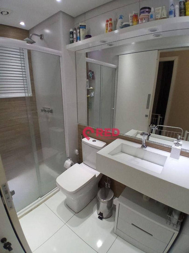 Imagem 6 de 12 de Apartamento Com 2 Dormitórios À Venda, 52 M² Por R$ 320.000,00 - Condomínio Mirante Santa Rosalia - Sorocaba/sp - Ap0474