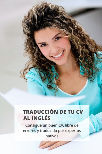 Traducción Profesional De Currículum Al Idioma Inglés 