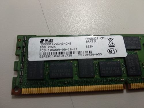Memória RAM  8GB 1 Samsung M393B1K70CH0-CH9