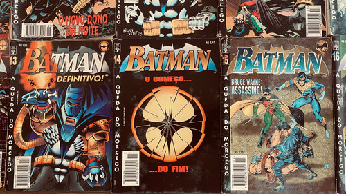 Batman A Queda Do Morcego - Gibis Dc Editora Abril (Usado)