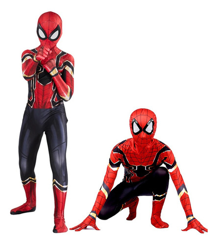 Traje De Spiderman Adulto Para Niños Traje De Superhéroe Adu