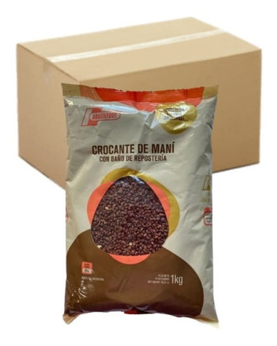 Maní Crocante Argenfrut 6x1kg - Cotillón Waf