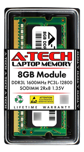 A-tech Memoria Ram 8 Gb Dell Inspiron Ddr3l 1600 Mhz Pcnon V