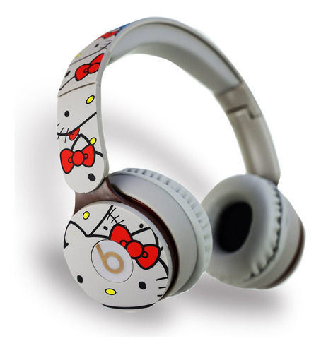 Audífonos Diadema Bluetooth Hello Kitty Starket  Sk-2005-k