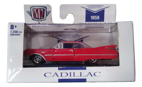 M2 Machines 1959 Cadillac Series 62 Rojo