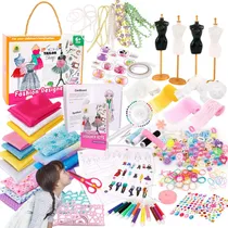 Comprar Kit De Estudio De Moda Para Niñas Kit De Diseñador De Moda K