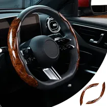 Comprar Funda Para Volante Automovil Color Caoba Lujosa Hermosa Al %