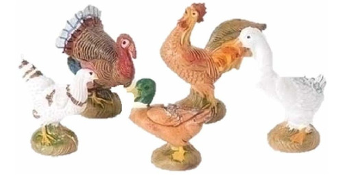 Fontanini Bethlehem Birds - Juego De 5 Figuras De Beln Itali