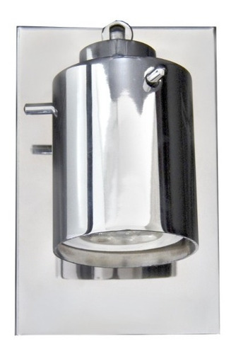Imagen 4 de 10 de Spot Aplique Pared Cilindro 1 Luz Para Lampara Gu10