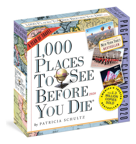 Libro: 1,000 Places To See Before You Die Page-a-day 2020