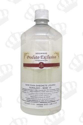 Imagem 2 de 3 de Base P/ Shampoo E Sabonete Líquido Perolada 1/4 1lt