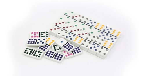 Set De Domino 55 Piezas 9 Puntos