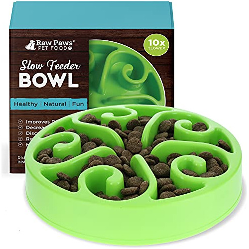 Pet Bpa-free Slow Feeder Dog Bowl - Dog Bowl Slow Feede...