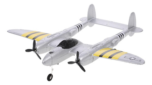 P38 Rc Fighter Model - 2 Canales, Control Simple, Ligero Y