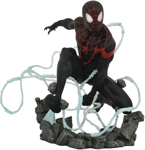 Marvel Premier Collection: Estatua De Spiderman De Mile...