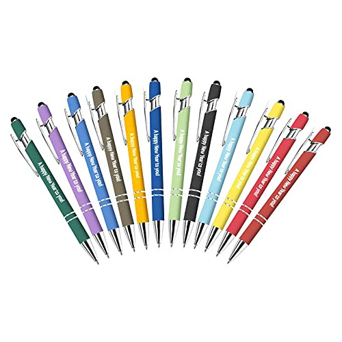 Bolígrafo - Happy New Year Touch Personalized Pens With Text