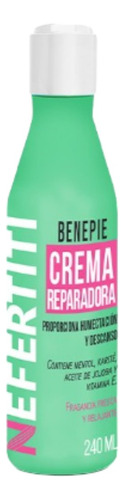  Crema Reparadora Para Dardescanso A Tus Pies Nefertiti240ml Fragancia Menta