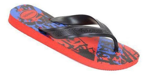 Ojotas Havaiana Top Max Street Rojo Crush Originales