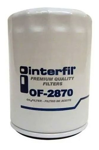 Filtro Aceite Interfil Quantum 2.2 1986 1987 1988