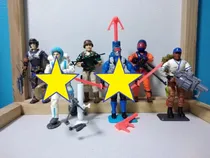 Comprar Gijoes G.i Joes Gi Joe Cobras Vintage Variados Soldados 