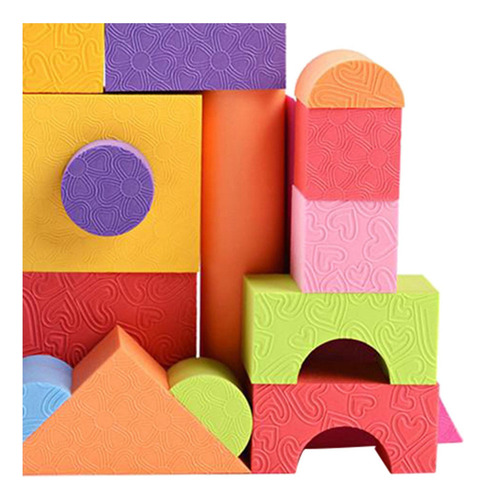 25 Piezas De Espuma Suave Bloques De Construcción 3,5 Cm De