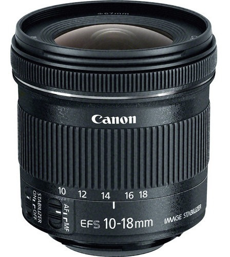 Objetiva Canon Ef-s 10-18mm F4.5-5.6 Is Stm