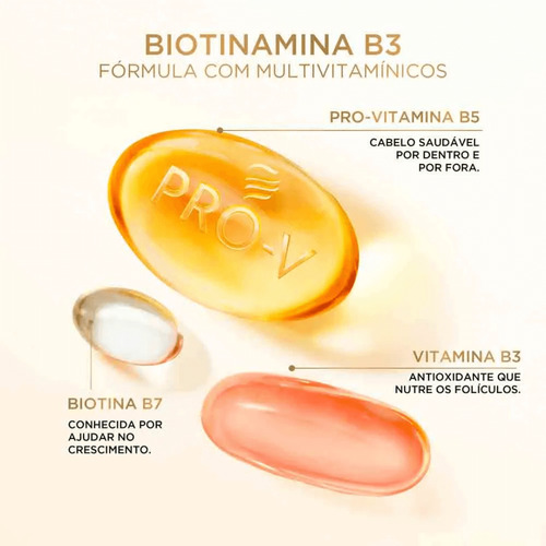 Shampoo Pantene Pro-v Biotinamina B3 Antiqueda 510ml