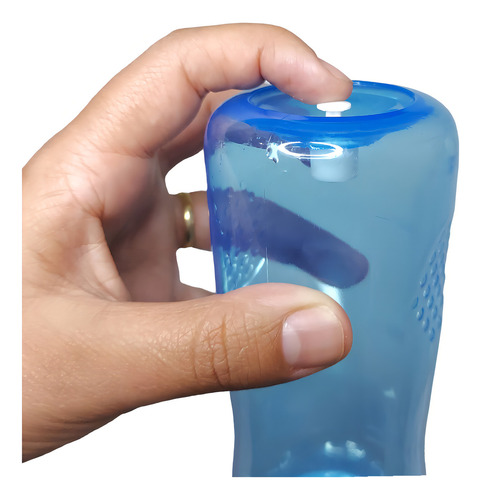 Higienizador Ducha Lavador Nasal Lavagem Adulto Criança Cor Azul