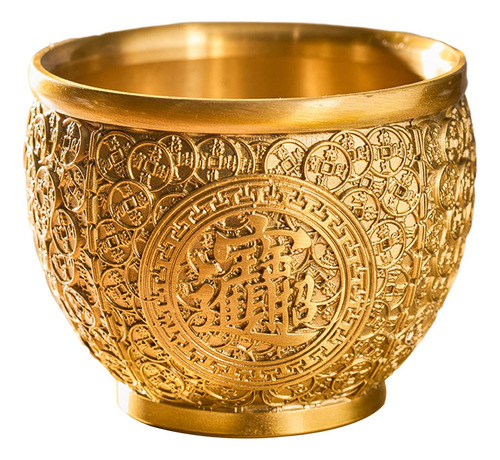 Cuenco De Dinero Tradicional Feng Shui Treasure Basin Para R