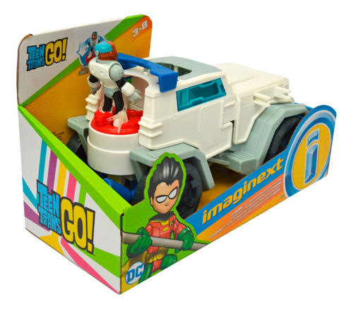 Camion Combate Transformable Cyborg Teen Titans Go Imaginext