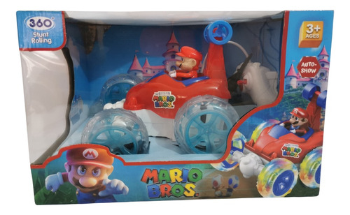 Carro Acrobacia A Control Remoto Mario Bross