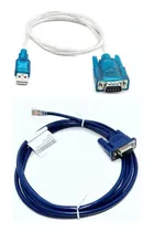 Comprar Cabo Conversor Usb X Serial Rs232 Db9 Macho + Cabo Console