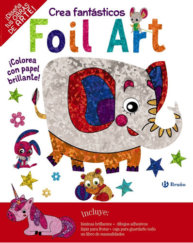 Crea Fantásticos Foil Art - Varios Autores  - * 