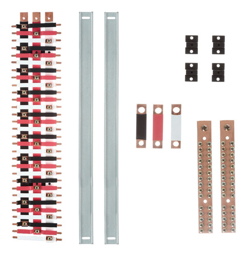 Quadro Distribuição 70 Polos Sob C/kit Trifásico 150a