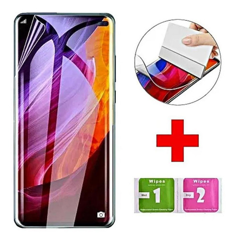 Lámina Hidrogel Premium Para iPhone Todos Los Modelos + Kit