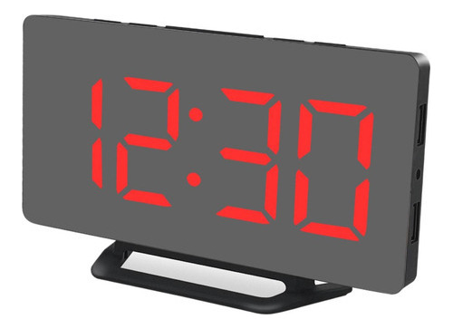 Reloj Digital De Pantalla Grande, Despertadores Eléctricos L