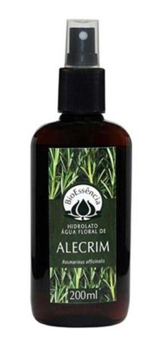 Hidrolato De Alecrim 200ml Água Floral Natural Bioessência