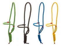 Comprar Kit 4 Cabrestos De Corda Poli Regulável 12mm Para Cavalos 