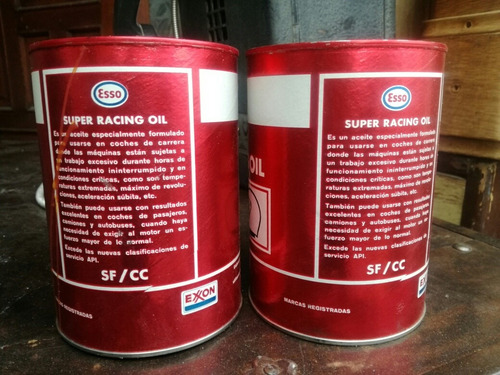 Lata Aceite Esso Colección Vintage Garage No Coca Vw Ford (Usado)