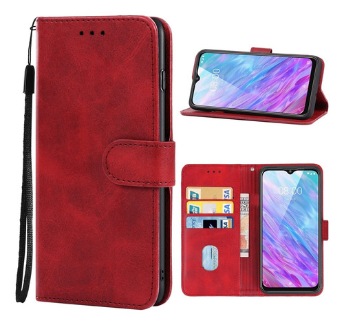 1 Funda Para Zte Blade V20 Smart Rojo