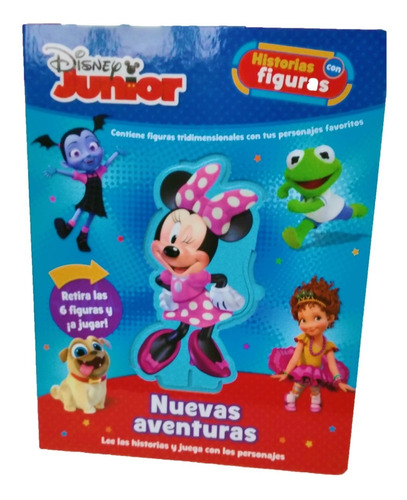 Libro Historias Con Figuras Tridimensionales Minie Vampirina